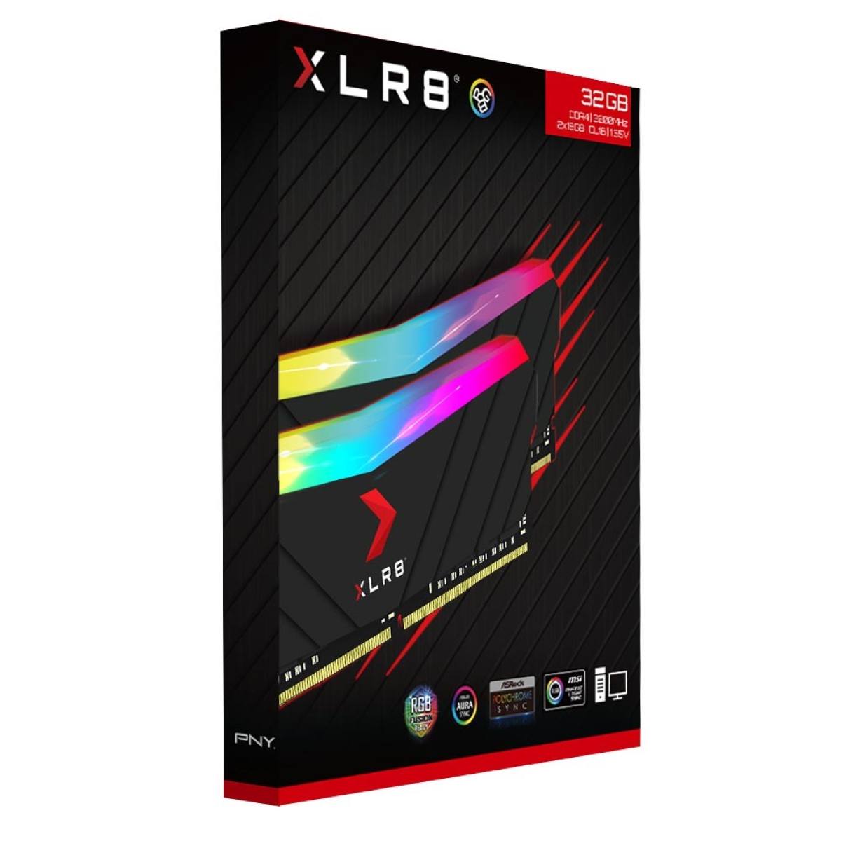 PNY XLR8 2x16GB DDR4 3200MHz RGB